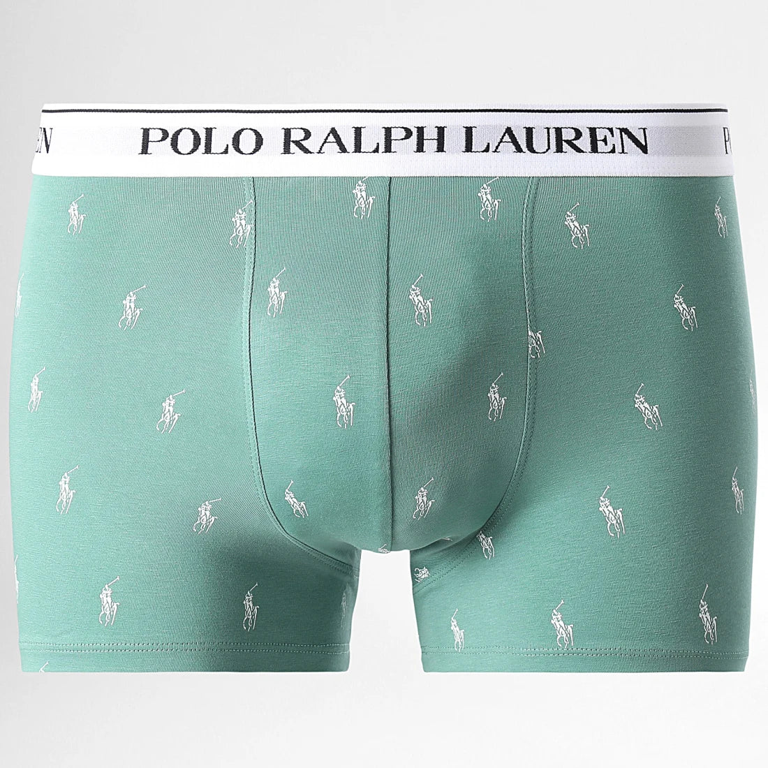 Polo Ralph Lauren 3 pack Boxer Trunks - Green / Heather Grey / Black