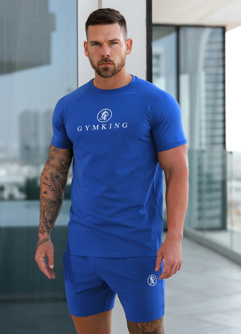 Gym King Pro Jersey Tee - UltraMarine