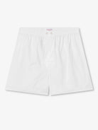 Derek Rose Men's Classic Fit Boxers - Savoy Cotton White