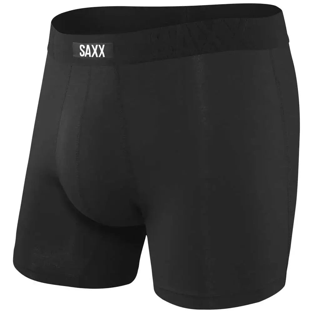 Saxx Undercover 2 Pack Boxer Briefs Slim Fit - Black