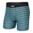 Saxx Underwear DROPTEMP™ Cooling Cotton 1 Pack Boxer Briefs - Washed Teal