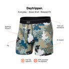 Saxx Underwear Daytripper 1 Pack Boxer Briefs - Terrazzo Camo