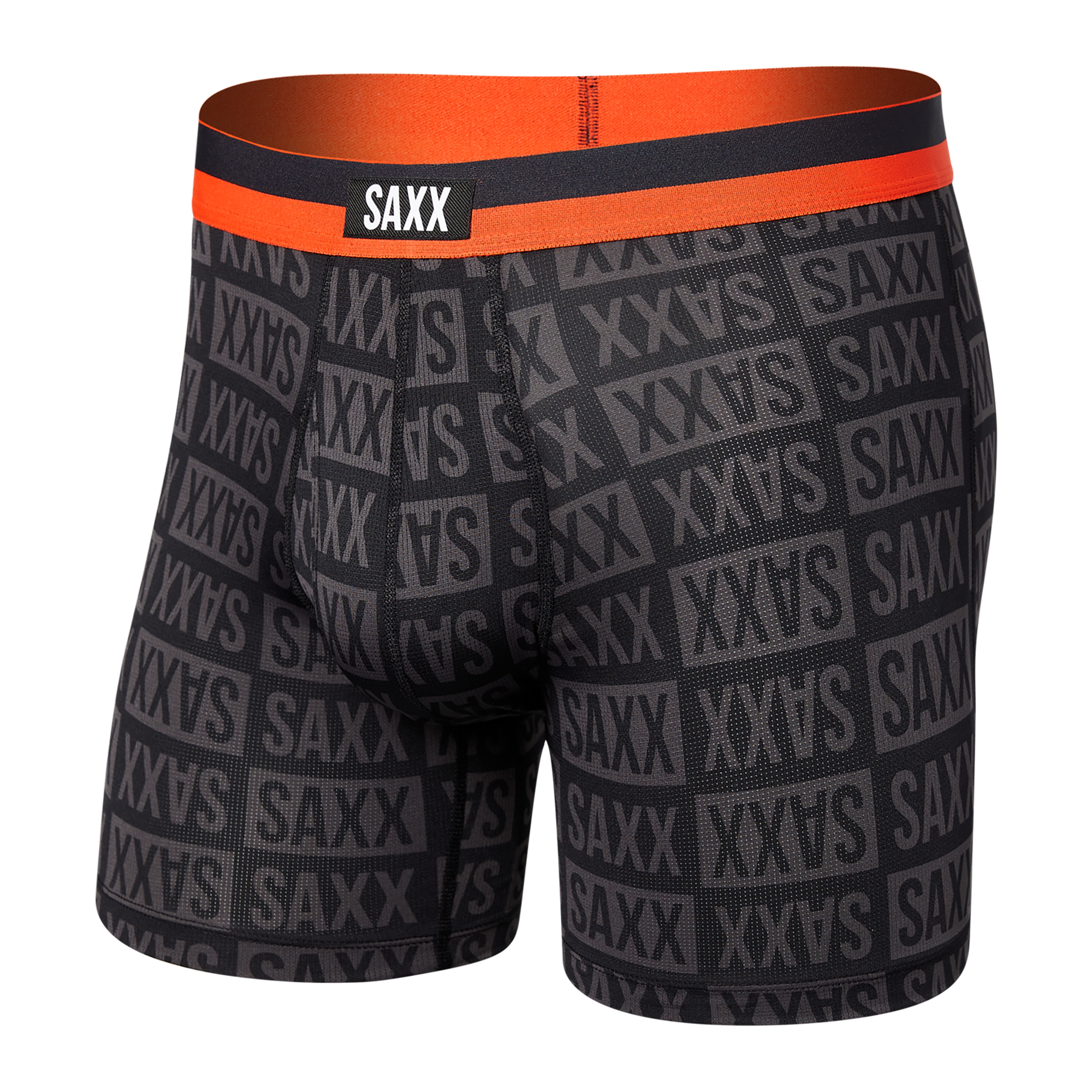 Saxx Underwear Sports Mesh 1 Pack Boxer Briefs - Checkerboard