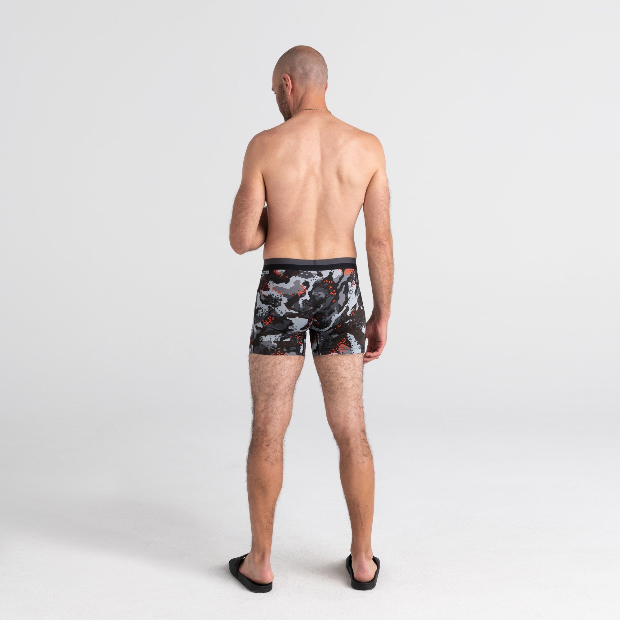 Saxx Underwear Sports Mesh 1 Pack Boxer Briefs - Digi Quake