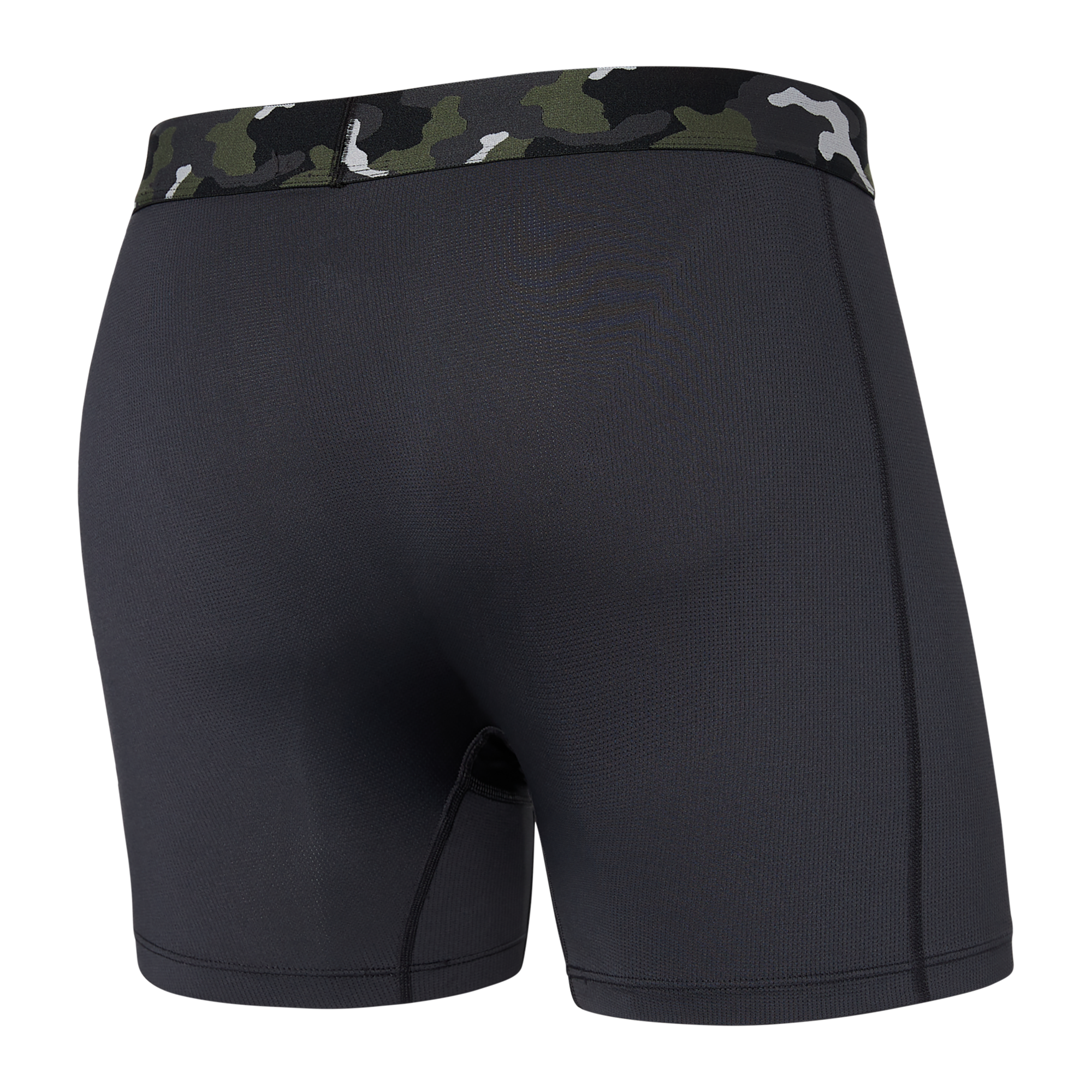 Saxx Underwear Sports Mesh 1 Pack Boxer Briefs - Faded Black Camo