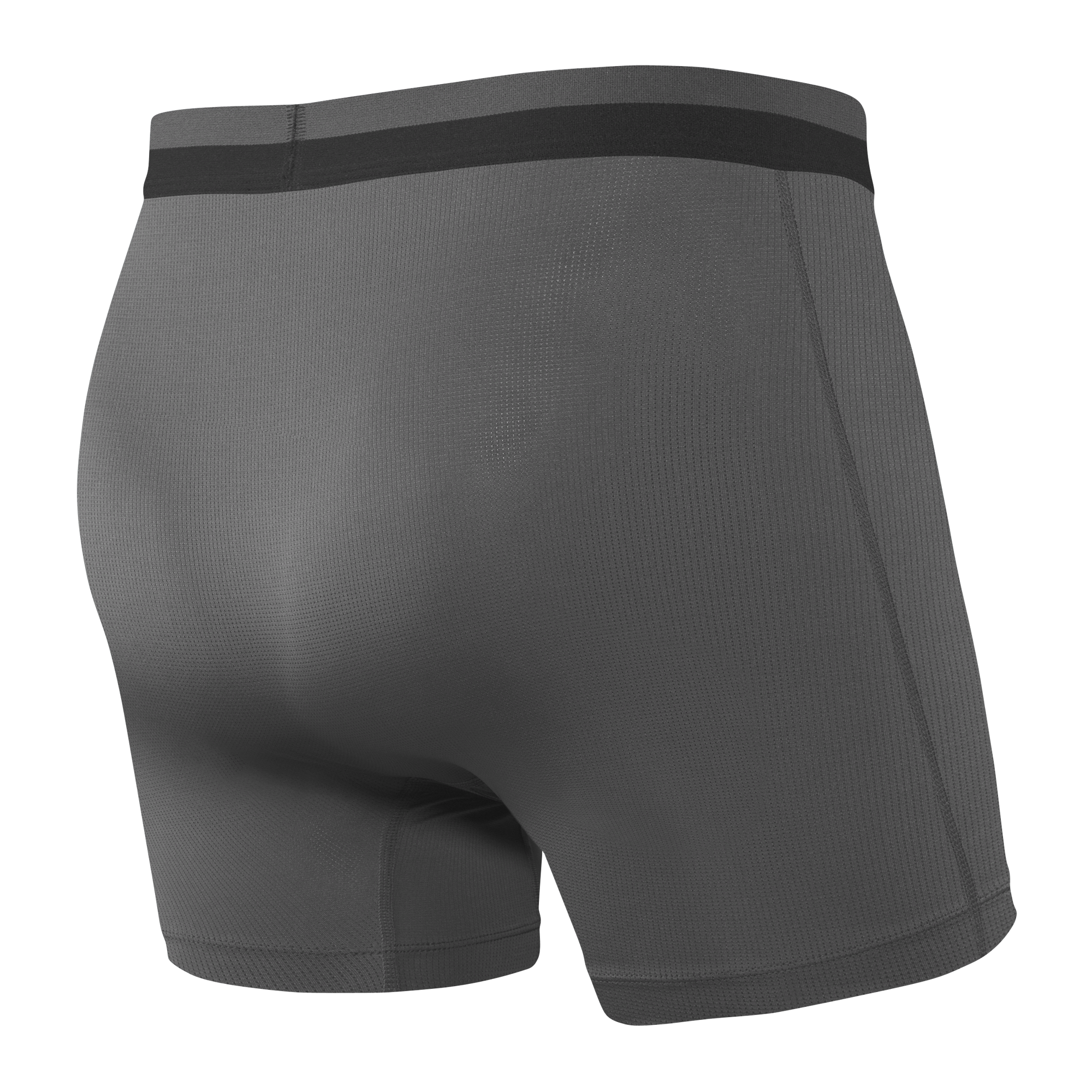 Saxx Underwear Sports Mesh 1 Pack Boxer Briefs - Fly Graphite