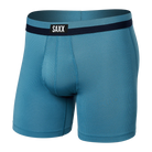 Saxx Underwear Sports Mesh 1 Pack Boxer Briefs - Hydro Blue