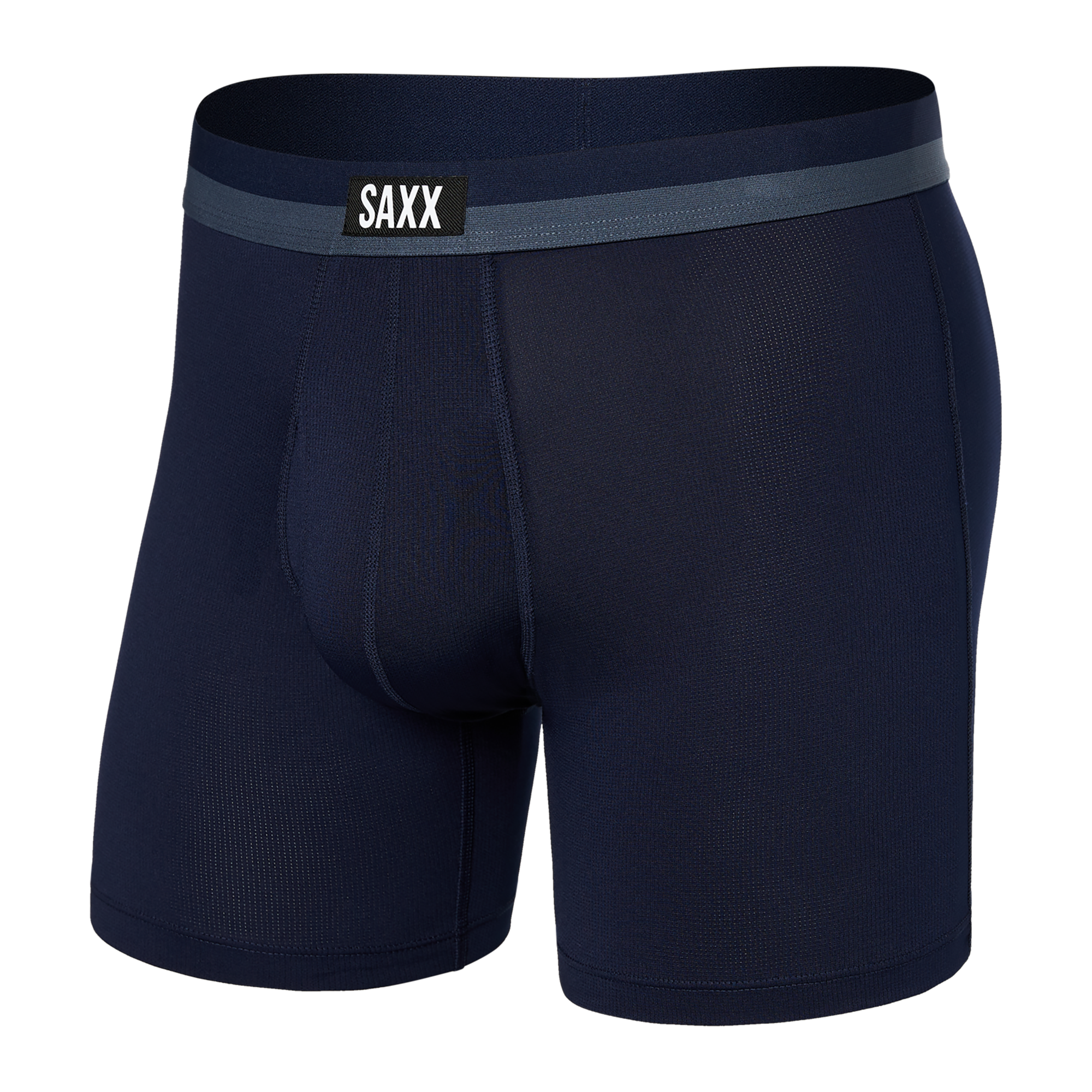 Saxx Underwear Sports Mesh 1 Pack Boxer Briefs - Maritime