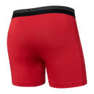 Saxx Underwear Sports Mesh 1 Pack Boxer Briefs - Red