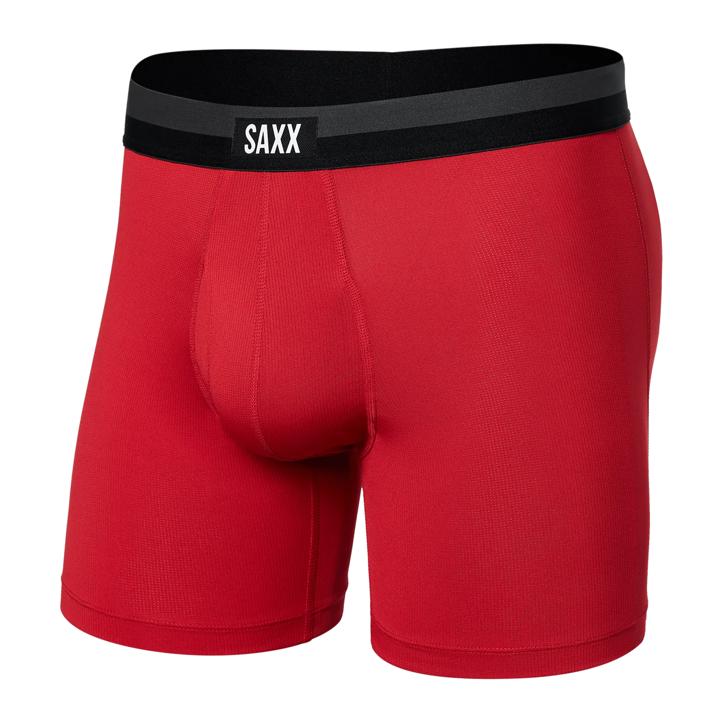 Saxx Underwear Sports Mesh 1 Pack Boxer Briefs - Red