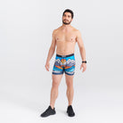 Saxx Underwear Volt Breathable Mesh Men's Boxer Briefs - Great Outdrawers Blue