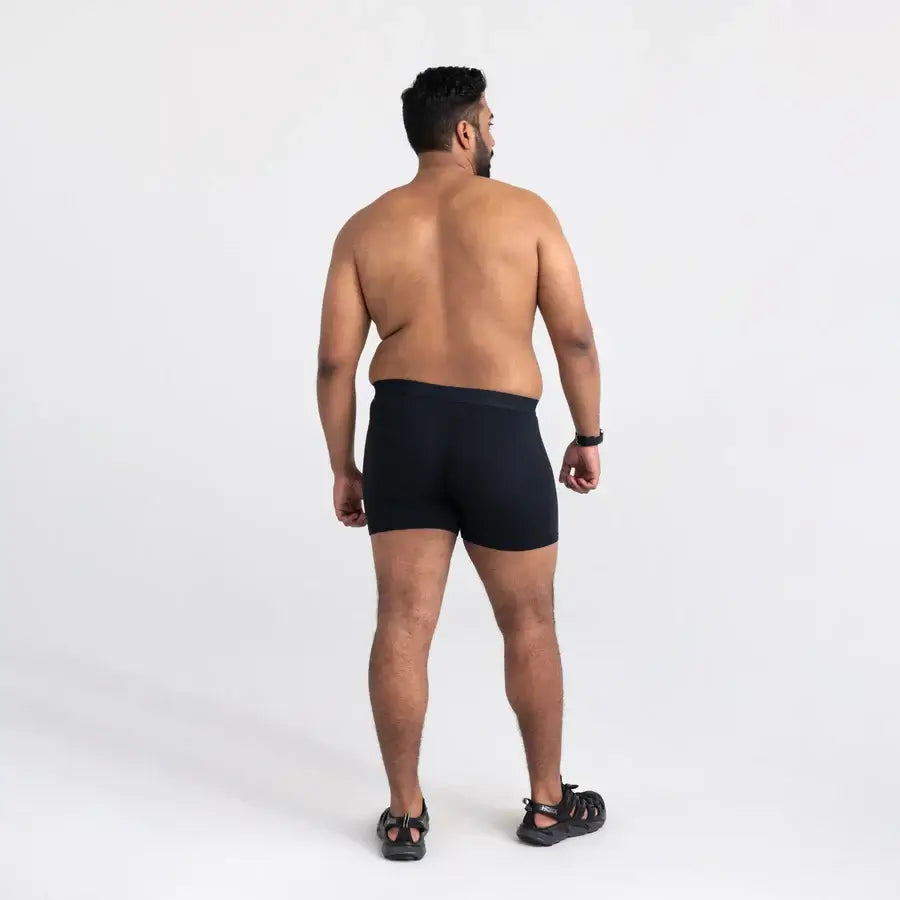 Saxx Ultra Super Soft 1 Pack Boxer Briefs - Black