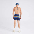 Saxx Ultra Super Soft Comfort Blend Boxer Briefs - League Stripe - Navy