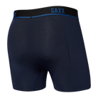 Saxx Kinetic Light Compression Mesh Boxer Briefs - Navy/City Blue