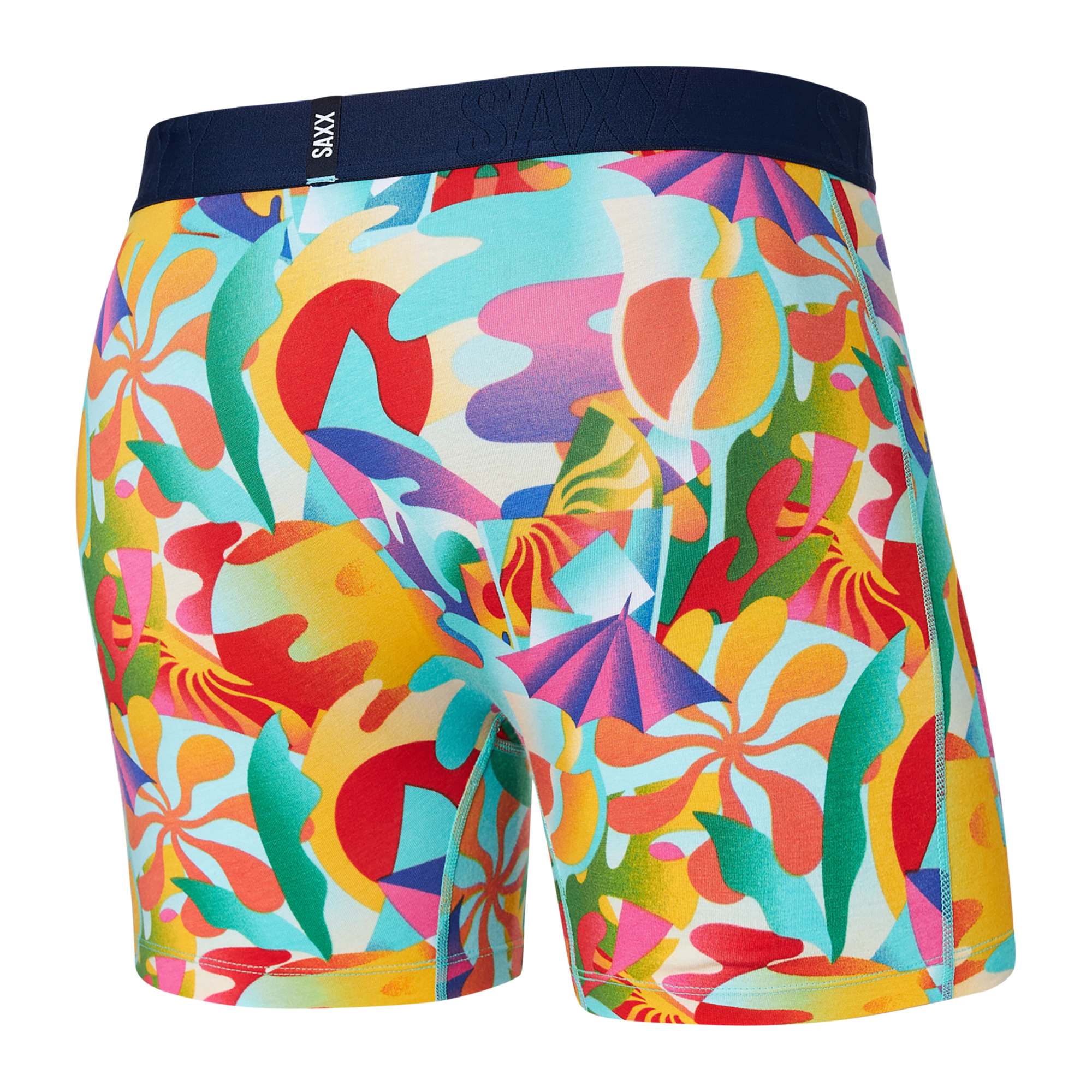 Saxx Underwear DROPTEMP™ Cooling Cotton 1 Pack Boxer Briefs - Slushie Tropics