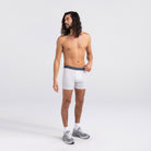 Saxx DROPTEMP™ Cooling Cotton 1 Pack Boxer Briefs - White