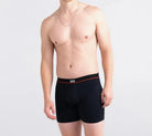 Saxx Non Stop Stretch Cotton 3 Pack Boxer Briefs - Black/Navy/White