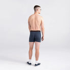 Saxx Underwear Non Stop Stretch Cotton Boxer Briefs - Navy