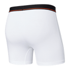 Saxx Underwear Non Stop Stretch Cotton Boxer Briefs - White