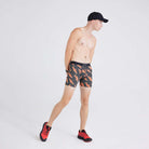 Saxx Underwear Quest Quick Dry Mesh Boxer Brief Fly - COHO - Black