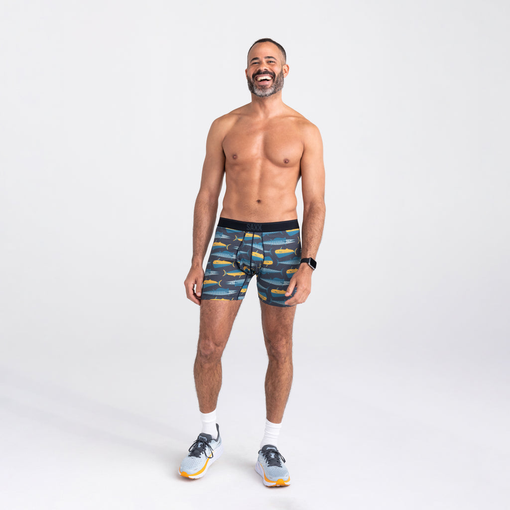SAXX Underwear Co. Saxx Underwear Men's Boxer Briefs – Shadow Men's Boxer  Briefs with Built-in Ballpark