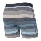 Saxx Vibe Supersoft 1 Pack Boxer Briefs - Hazy Stripe Washed Blue