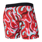 Saxx Underwear Vibe Supersoft 1 Pack Boxer Briefs - Lava Lamp Flamingo