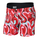 Saxx Underwear Vibe Supersoft 1 Pack Boxer Briefs - Lava Lamp Flamingo