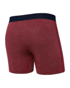 Saxx Vibe Supersoft 1 Pack Boxer Briefs - Mini Stripe, Cherry