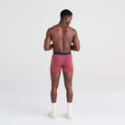 Saxx Vibe Supersoft 1 Pack Boxer Briefs - Mini Stripe, Cherry