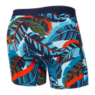 Saxx Vibe Supersoft 1 Pack Boxer Briefs - Blue Pop Jungle