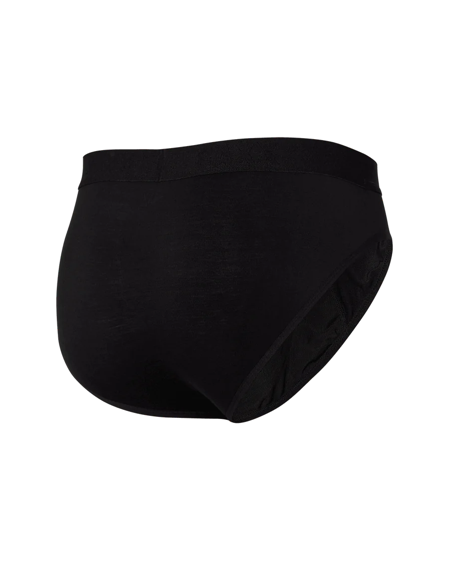 Saxx Underwear Ultra Super Soft 1 Pack Briefs - Black