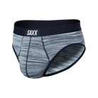 Saxx Ultra Super Soft 1 Pack Briefs - Blue / Spacedye Heather