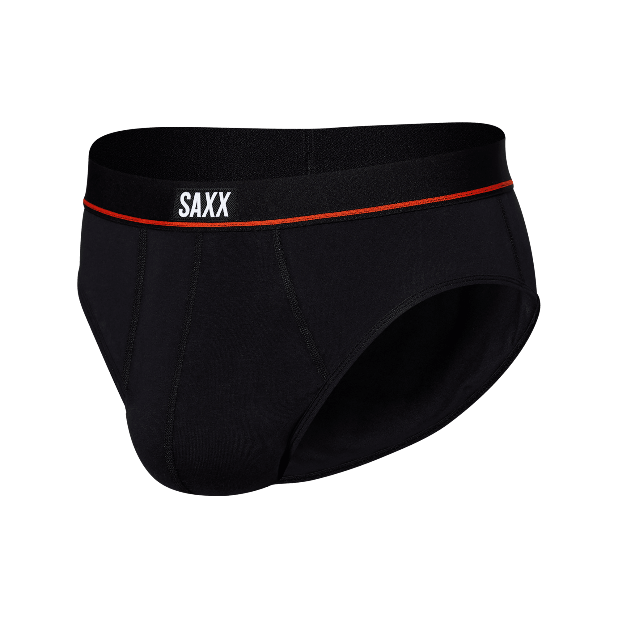 Saxx Underwear Non Stop Stretch Cotton 3 Pack Briefs - Black/Navy/White