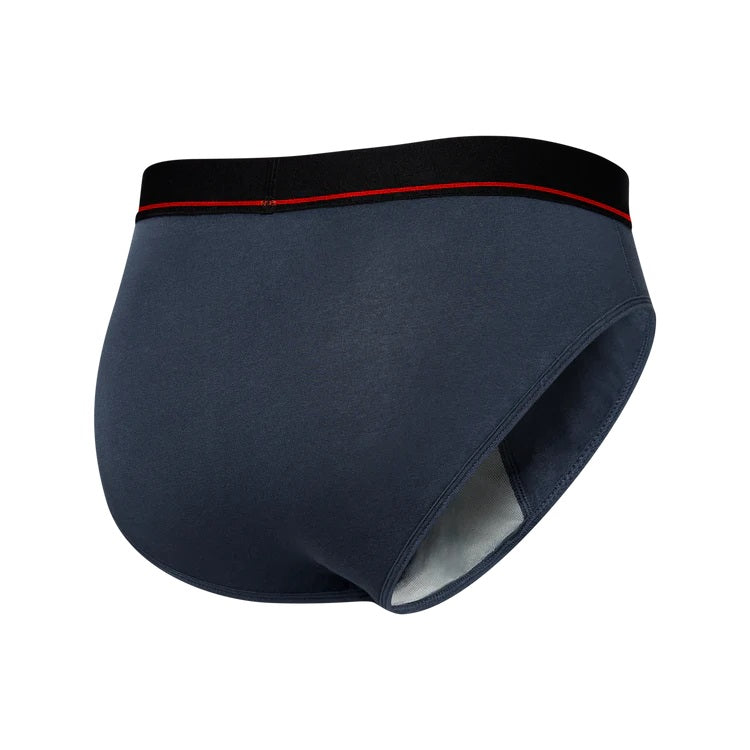 Saxx Underwear Non Stop Stretch Cotton 1 Pack Briefs - Deep Navy