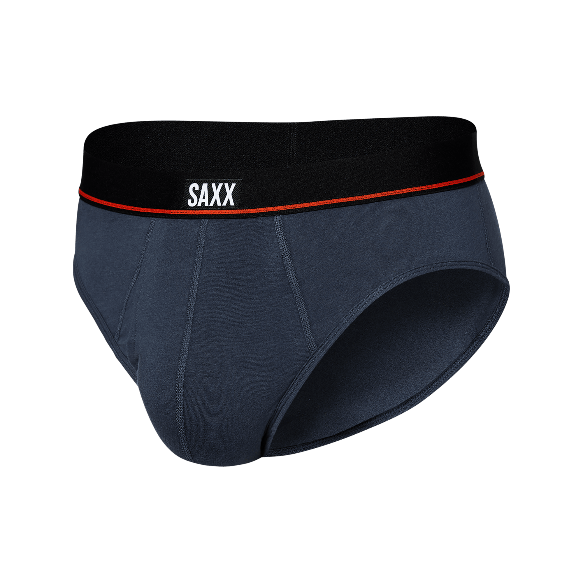 Saxx Underwear Non Stop Stretch Cotton 3 Pack Briefs - Black/Navy/White