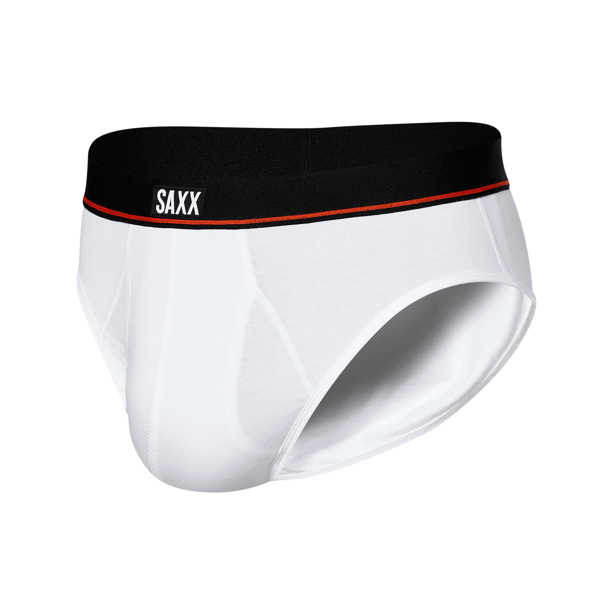 Saxx Underwear Non Stop Stretch Cotton 3 Pack Briefs - Black/Navy/White