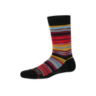 Saxx Whole Pakage Crew 1 Pack Socks - Hot Multi Stripes