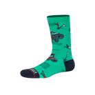 Saxx Whole Pakage 1 Pack Crew Socks - Off Course Carts - Green