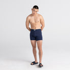 Saxx Ultra Super Soft 2 Pack Boxer Briefs - Black/Navy