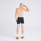 Saxx Ultra Super Soft 2 Pack Boxer Briefs - Getta Watt / Windowpane