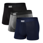 Saxx Vibe 3-PACK Super Soft Trunk - Black/Grey/Navy