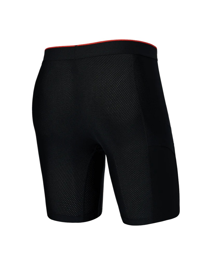 Saxx Underwear Training Short Light-Compression Mesh Long Boxer Brief 7"