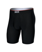 Saxx Underwear Training Short Light-Compression Mesh Long Boxer Brief 7"