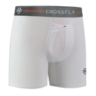 Crossfly Supersoft Modal 3 Pack Ikon Boxer Briefs - White