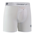 Crossfly Supersoft Modal 3 Pack Ikon Boxer Briefs - White