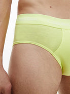 Calvin Klein 3 Pack Briefs - Cotton Stretch ( Hemisphere/ direct Green / blue Flan )