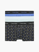 Calvin Klein 3 Pack Low rise Trunks - Cotton Stretch - ( Zero Below/Subdued/Dark Lavendar )