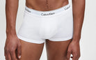 Calvin Klein 3 Pack Cotton Stretch – Low Rise Trunks ( Black / White / Grey )