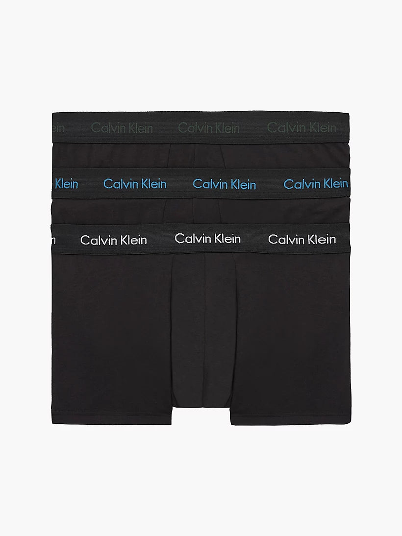 Calvin Klein - 3 Pack Low rise Trunks - Grey Element /Grey/Tapestry Teal